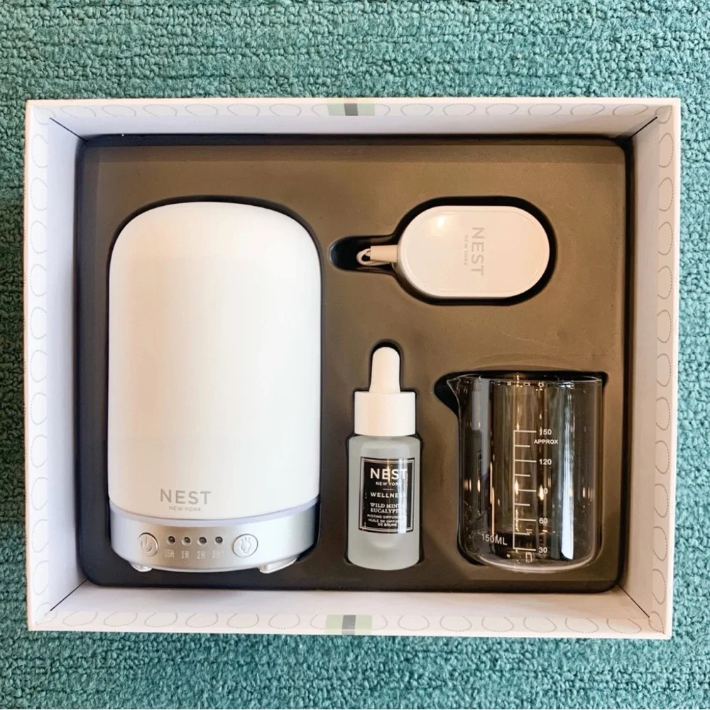 $98 NEST Wellness Mist Diffuser Set - White